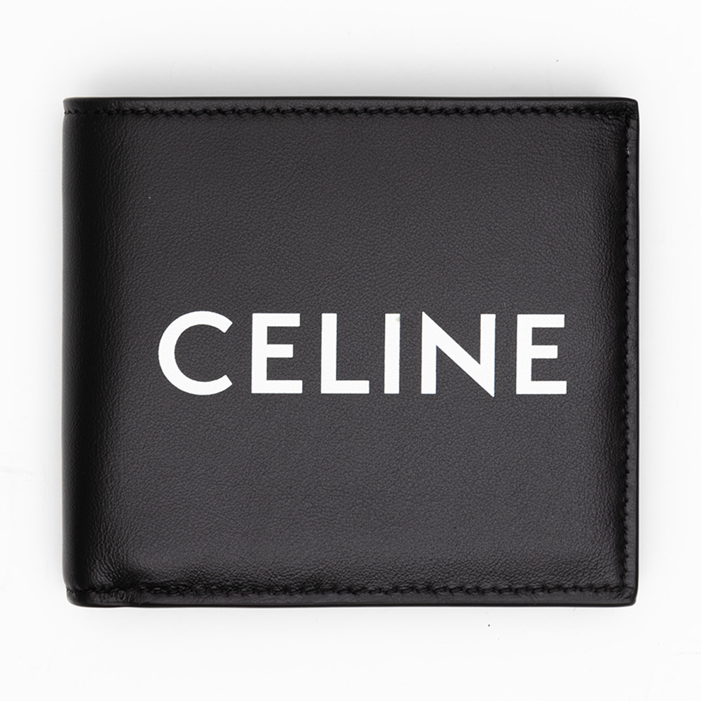 밀라노상인 CELINE (당일) 23SS 셀린느 로고 블랙 반지갑 10C873DME 38SI