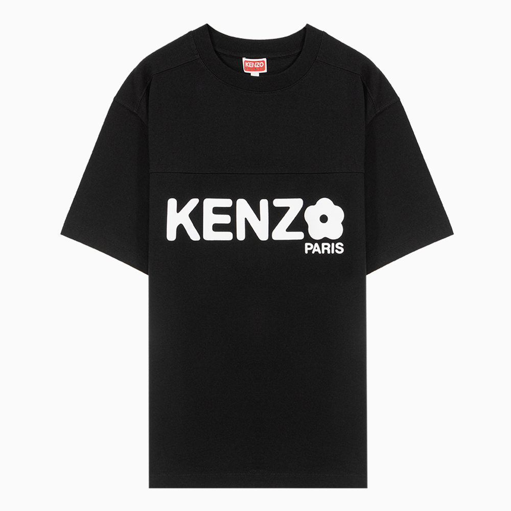 밀라노상인 KENZO (당일) 23SS 겐조 BOKE 플라워 2.0 블랙 반팔 티셔츠 FD55TS4094SG99J